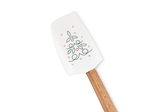 Le Creuset Signature Silicone Medium Spatula 30cm Tree Decal White image number 2