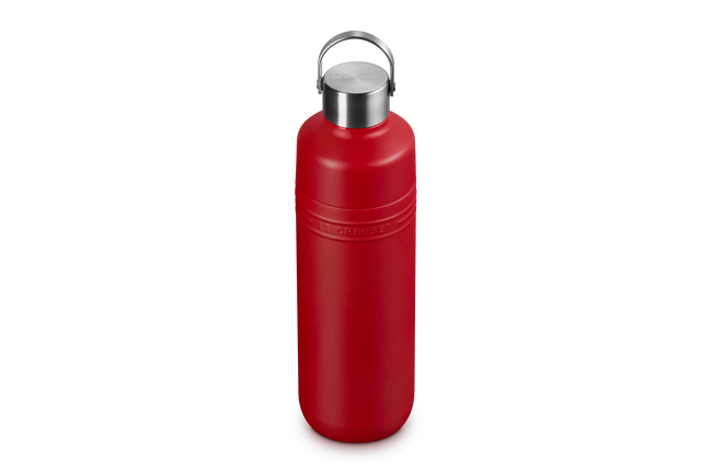 Le Creuset On The Go Insulated Water Bottle 1L CeriseCerise image number 3