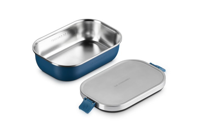 Le Creuset On The Go Lunch Box 900ml Deep TealDeep Teal image number 1