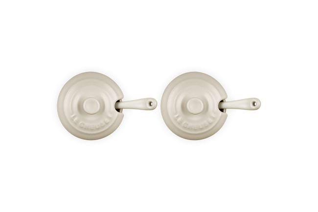 Le Creuset Serenity Stoneware Set of 2 Condiment Pots image number 6