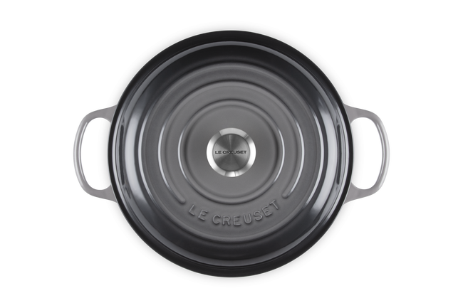 Le Creuset Cast Iron Signature Shallow Casserole 28cm FlintFlint image number 5