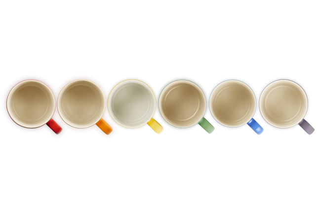 Stoneware Rainbow Set of 6 Vancouver London 350ml Mugs image number 5