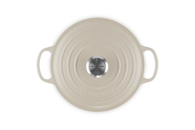 Le Creuset Cast Iron Signature Round Casserole 26cm BriocheBrioche image number 4