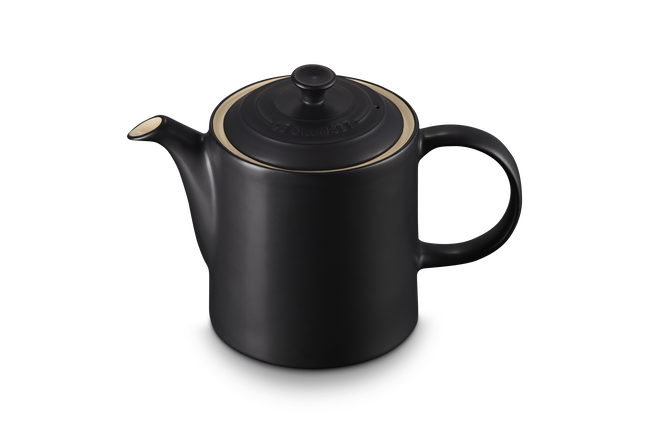 Stoneware Grand TeapotMatte Black image number 2