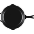 Le Creuset Cast Iron Signature Skillet 26cm OnyxOnyx image number 4