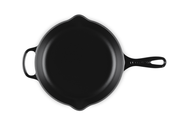 Le Creuset Cast Iron Signature Skillet 26cm OnyxOnyx image number 4