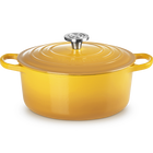 Le Creuset Cast Iron Signature Round Casserole 26cm NectarNectar image number 1