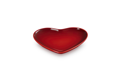 Stoneware Heart Plate