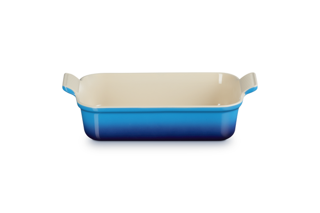 Le Creuset Stoneware Rectangular Dish Heritage 26cm Azure BlueAzure Blue image number 1