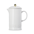 Le Creuset Stoneware Holly Coffee Press with Gold Knob 1L image number 5