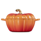 Le Creuset Cast Iron Signature Pumpkin Casserole 24cm Flamme Dor&ecirc;e image number 4