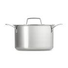 Le Creuset Essential 3-ply Stainless Steel 20cm Deep Casserole with Lid image number 4