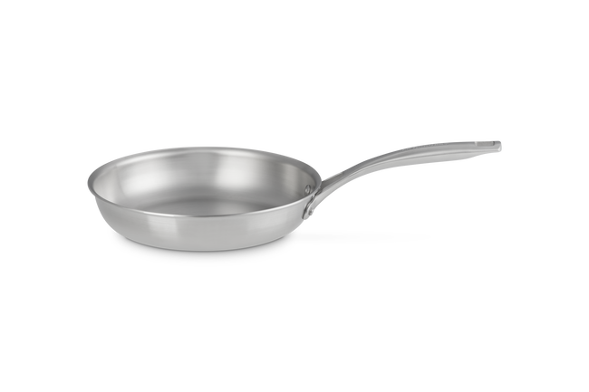 Essential 3-ply Stainless Steel 24cm Frying Pan image number 1