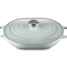 Le Creuset Cast Iron Signature Oblong Casserole 31cm Sea SaltSea Salt image number 2
