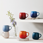 Le Creuset Stoneware Coupe Mug 320ml FlameFlame image number 5