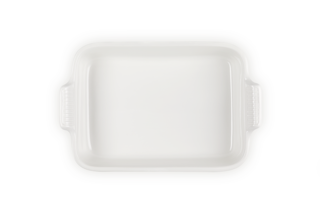 Le Creuset Stoneware Rectangular Dish Heritage 32cm MeringueMeringue image number 6