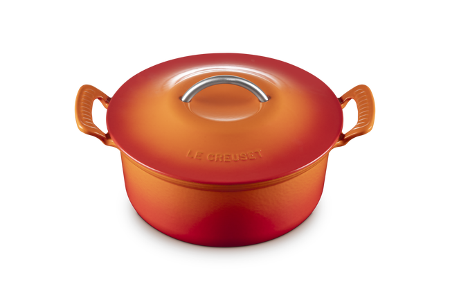 Le Creuset Cast Iron Classic Modern Heritage Round Casserole 26cm image number 3