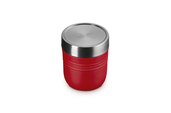 Le Creuset On The Go Food Flask 500ml CeriseCerise image number 4