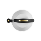 Le Creuset Cloche Kettle with Gold Knob 2.1L WhiteWhite image number 2