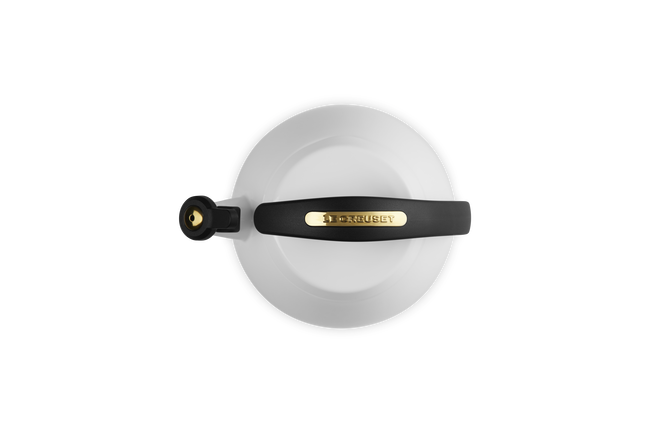 Le Creuset Cloche Kettle with Gold Knob 2.1L WhiteWhite image number 2