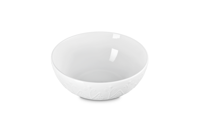 Le Creuset Stoneware Multi Bowl 3L L'Etoile Relief WhiteWhite image number 2