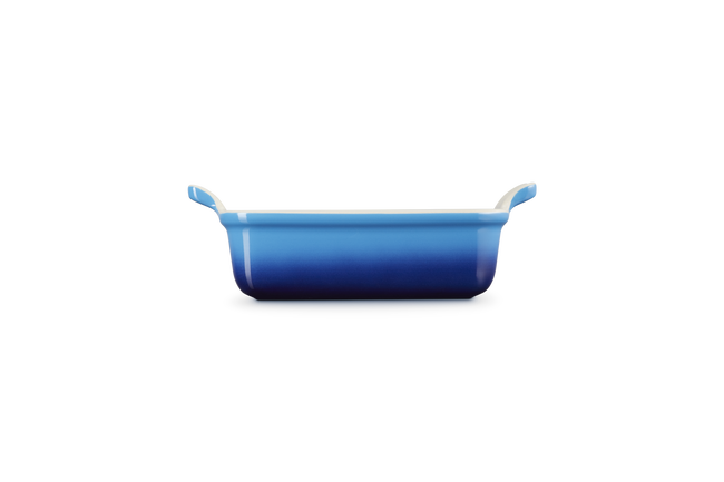 Le Creuset Stoneware Rectangular Dish Heritage 19cm Azure BlueAzure Blue image number 4
