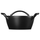 Le Creuset Cast Iron Classic Alpine Outdoor Round Cocotte 25cm Matte Black image number 3