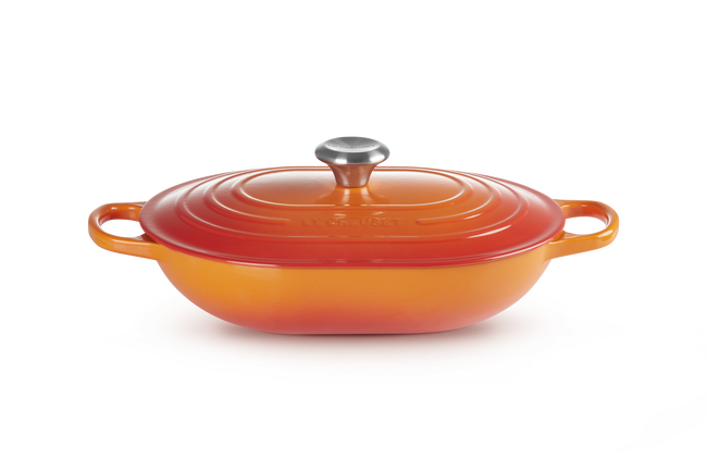 Le Creuset Cast Iron Signature Oblong Casserole 31cm image number 2