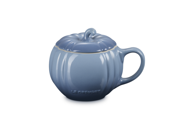 Le Creuset Stoneware Pumpkin Mug 400ml ChambrayChambray image number 1
