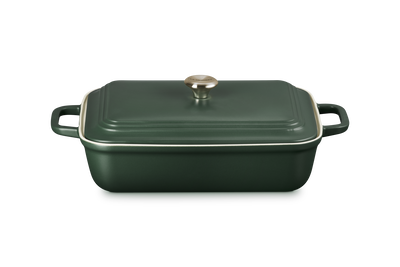 Le Creuset Stoneware Coupe Rectangular Dish with Lid 4L For&ecirc;t