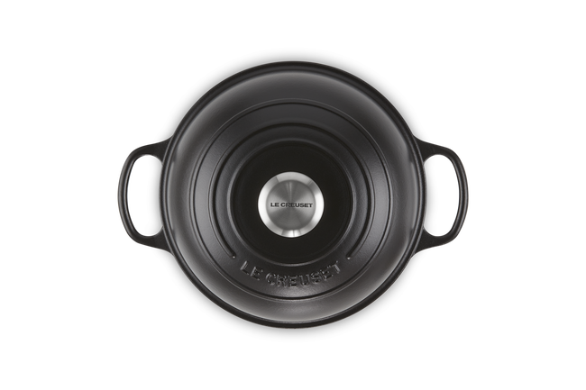Le Creuset Cast Iron Signature Bread Oven 24cm Matte BlackMatte Black image number 4