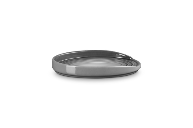 Stoneware Oval Spoon RestFlint image number 2