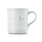 Le Creuset Stoneware Seattle Mug Sagittarius 400ml White image number 3