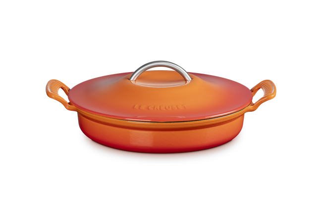 Le Creuset Cast Iron Classic Modern Heritage Shallow Casserole 28cm image number 2