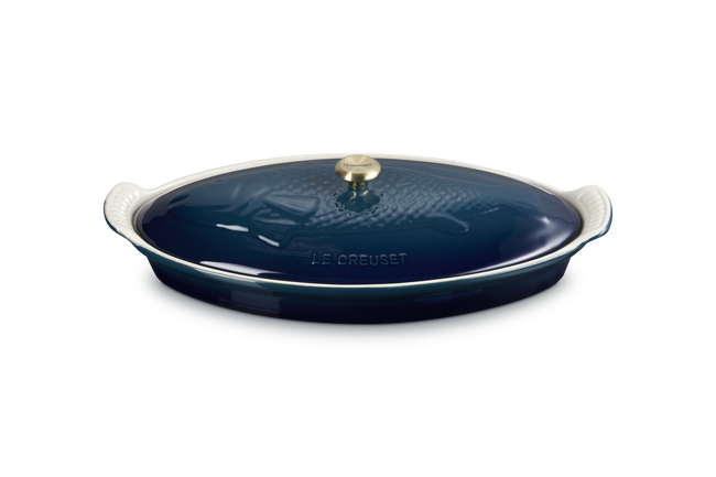Stoneware Heritage Fish Baker with LidAgave image number 2