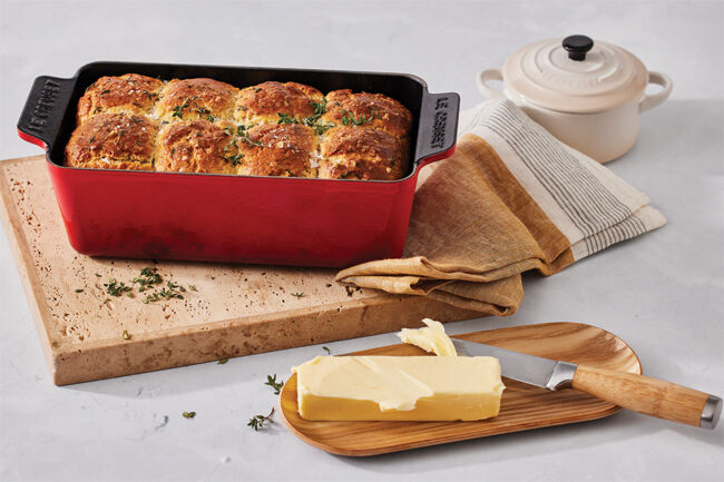 Le Creuset Cast Iron Signature Loaf Pan 23cm CeriseCerise image number 6