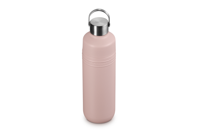 Le Creuset On The Go Insulated Water Bottle 1L Shell PinkShell Pink image number 3
