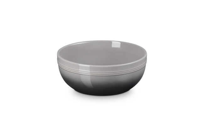 Stoneware Coupe Serving BowlFlint image number 1