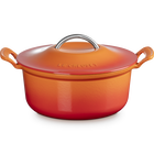 Le Creuset Cast Iron Classic Modern Heritage Round Casserole 26cm image number 2