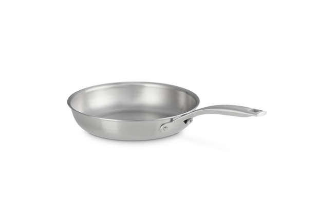 Essential 3-ply Stainless Steel 24cm Frying Pan image number 2
