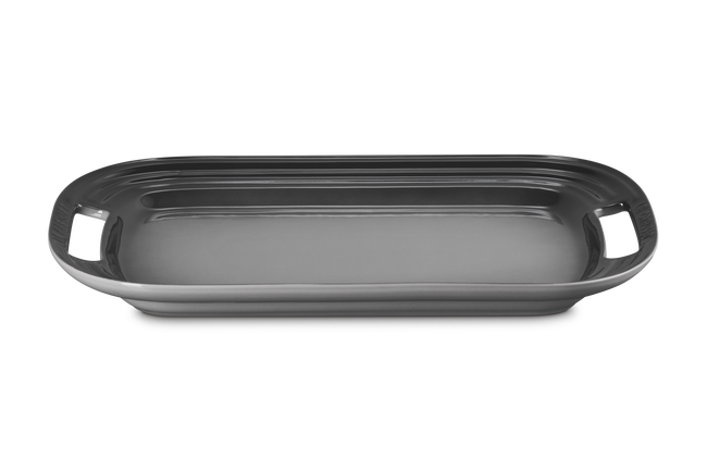 Stoneware BBQ PlatterFlint image number 1