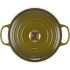 Le Creuset Cast Iron Signature Round Casserole 26cm OliveOlive image number 4