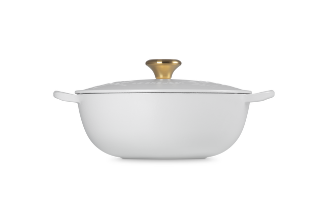 Le Creuset Cast Iron Classic Holly Soup Pot GK 26cm CottonCotton image number 3