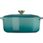 Le Creuset Cast Iron Signature Oval Casserole 31cm RivieraRiviera image number 4