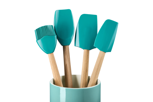 Le Creuset Stoneware Signature 5-Piece Utensil Set image number 3