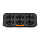 Le Creuset Metal Bakeware 6 Cup Muffin Tray image number 1