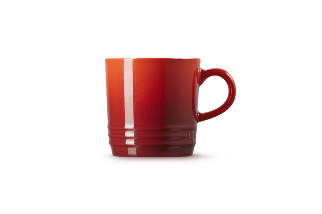 Le Creuset Stoneware London Cappuccino Mug 200ml CeriseCerise image number 3