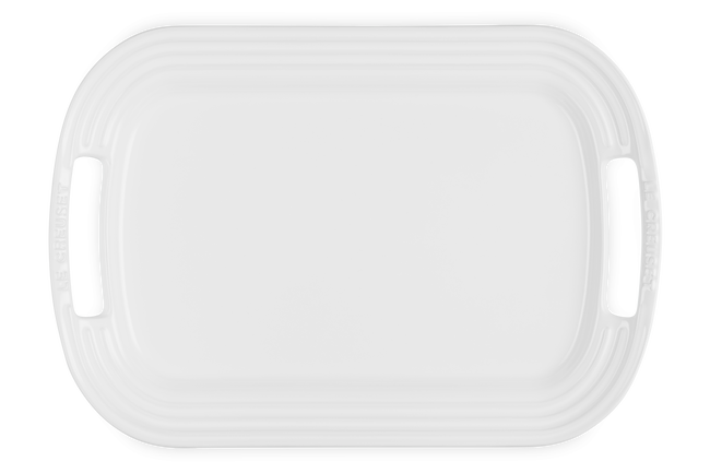 Stoneware BBQ PlatterWhite image number 4