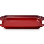 Stoneware BBQ PlatterCerise image number 1