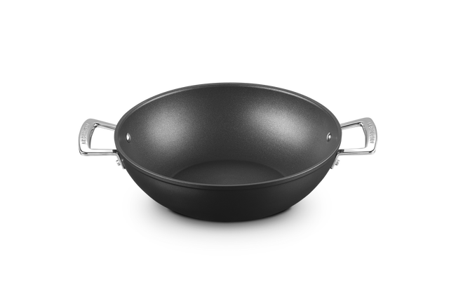 Le Creuset Toughened Non-Stick Wok 28cm image number 2